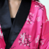Japanese Reversible Satin Kimono Robe for Women QKP5W